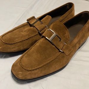 Brown Seude Loafers